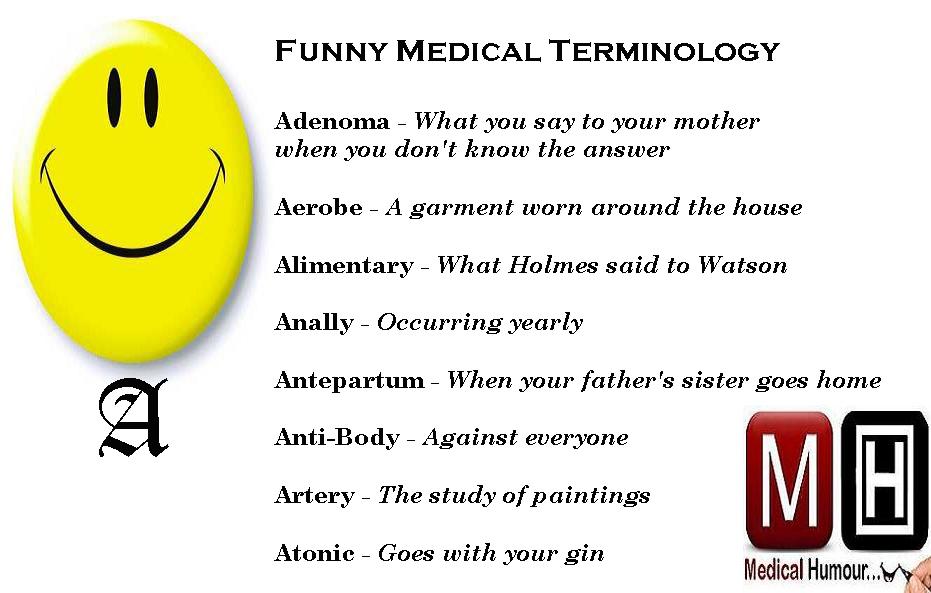 Published at 931 × 593 in Funny Medical Terminology